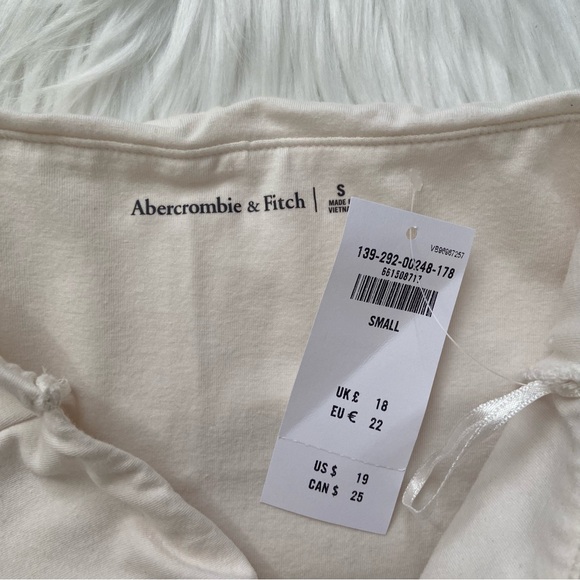 cotton-blend seamless fabric ruched tube top - Picture 4 of 5